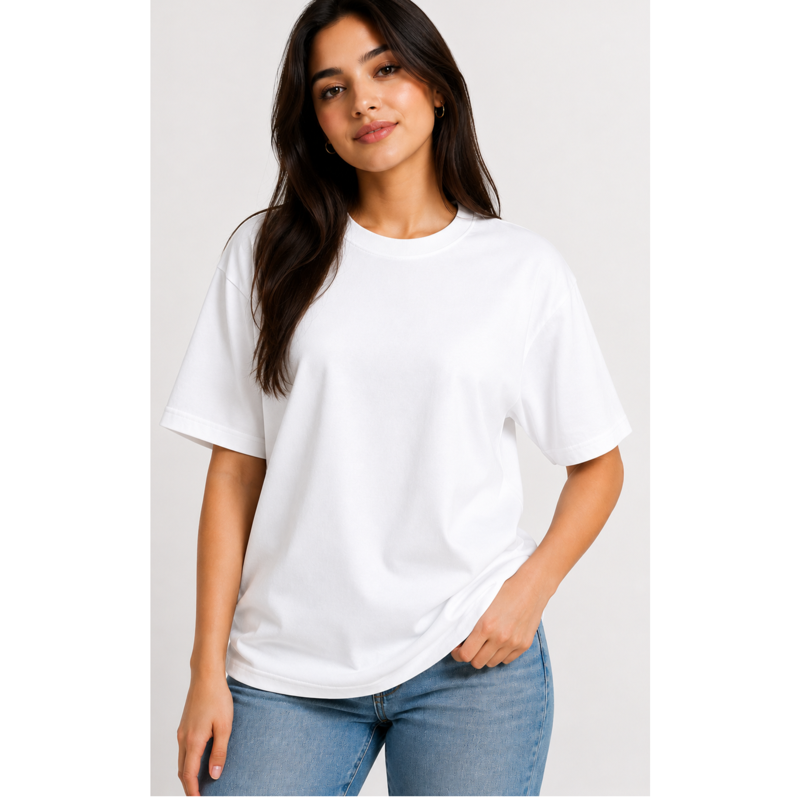 OVERSIZED T SHIRT FOR WOMENS PRINTED (DRIPZEN)