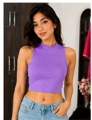 TANK TOP FOR WOMENS (DRIPZEN) HIGH NECK
