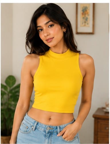 TANK TOP FOR WOMENS (DRIPZEN) HIGH NECK
